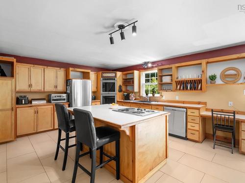 321 Ashland Road, Martock, NS - Indoor Photo Showing Kitchen With Double Sink