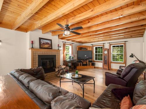 321 Ashland Road, Martock, NS - Indoor Photo Showing Living Room With Fireplace