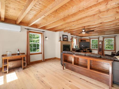 321 Ashland Road, Martock, NS - Indoor With Fireplace