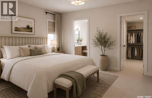 35 Country Road, Lumsden, SK - Indoor Photo Showing Bedroom