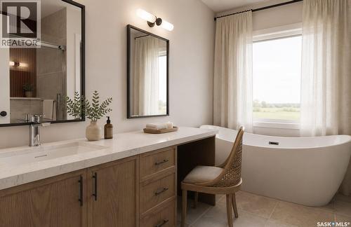35 Country Road, Lumsden, SK - Indoor Photo Showing Bathroom