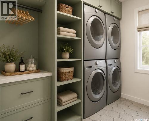 35 Country Road, Lumsden, SK - Indoor Photo Showing Laundry Room