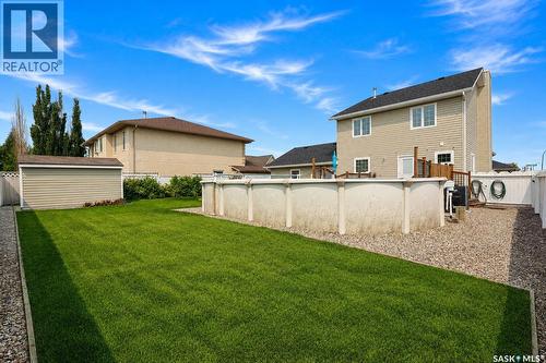 3 Meagher Place, Prince Albert, SK - Outdoor With Above Ground Pool
