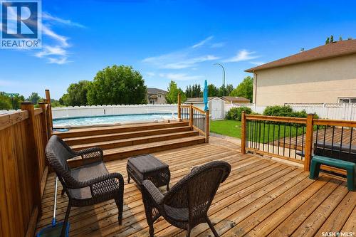 3 Meagher Place, Prince Albert, SK - Outdoor With Deck Patio Veranda With Exterior