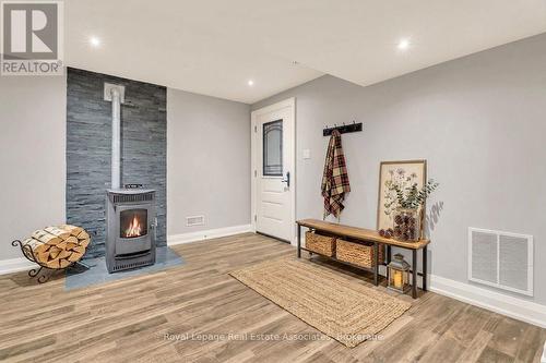 Virtually Staged - 5594 First Line, Erin, ON - Indoor With Fireplace