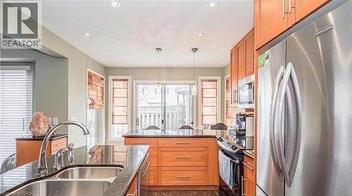 5 Havenwood Court, Kitchener, ON - Indoor Photo Showing Kitchen With Double Sink With Upgraded Kitchen