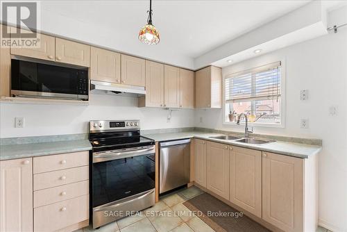 34 Mcsweeney Crescent, Ajax, ON - Indoor Photo Showing Kitchen With Double Sink