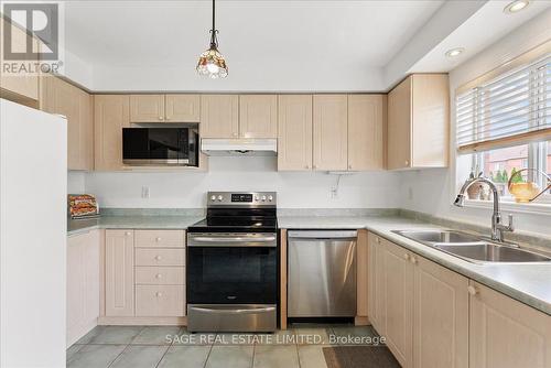 34 Mcsweeney Crescent, Ajax, ON - Indoor Photo Showing Kitchen With Double Sink