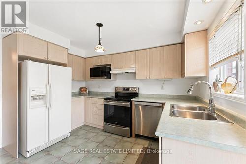 34 Mcsweeney Crescent, Ajax, ON - Indoor Photo Showing Kitchen With Double Sink