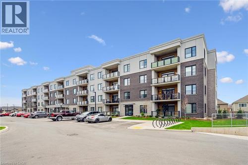 99B Farley Road Unit# 203, Fergus, ON - Outdoor With Balcony With Facade
