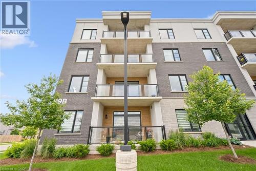 99B Farley Road Unit# 203, Fergus, ON - Outdoor With Balcony With Facade