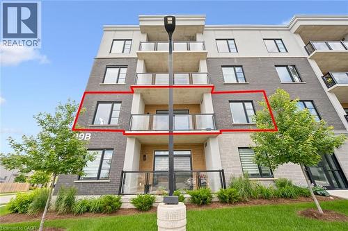 99B Farley Road Unit# 203, Fergus, ON - Outdoor With Balcony With Facade