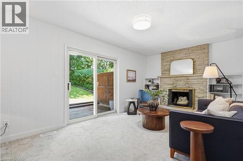 356 Coleridge Place, Waterloo, ON - Indoor With Fireplace