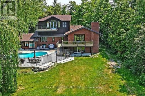 236 Summit Drive, Scugog, ON - Outdoor With In Ground Pool With Deck Patio Veranda