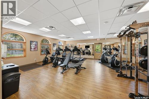 507 150 Langlois Way, Saskatoon, SK - Indoor Photo Showing Gym Room