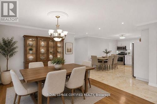 35 Trenholme Crescent, Hamilton, ON - Indoor Photo Showing Dining Room