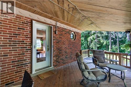 162 5Th Conc Road E, Flamborough, ON - Outdoor With Deck Patio Veranda With Exterior