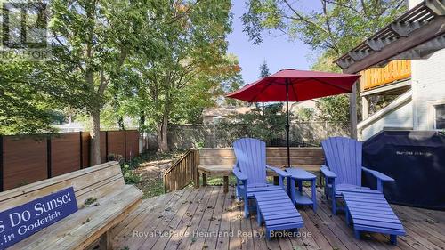 18 St.Vincent Street, Goderich (Goderich (Town)), ON - Outdoor With Deck Patio Veranda