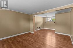 Recreational room with walk-out to backyard. - 