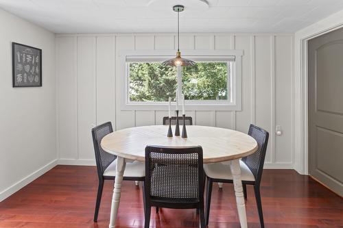 1413 Eastman Avenue, Riondel, BC - Indoor Photo Showing Dining Room