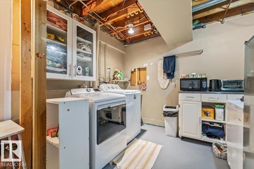 16551 116 St Nw, Edmonton, AB - Indoor Photo Showing Laundry Room