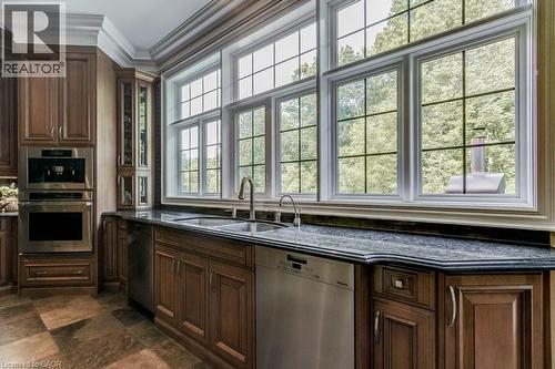 172 Diiorio Circle, Ancaster, ON - Indoor Photo Showing Kitchen With Double Sink