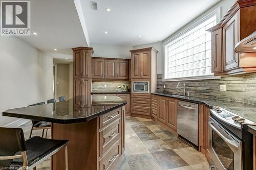 Lower Level Kitchen - 172 Diiorio Circle, Ancaster, ON - Indoor Photo Showing Kitchen
