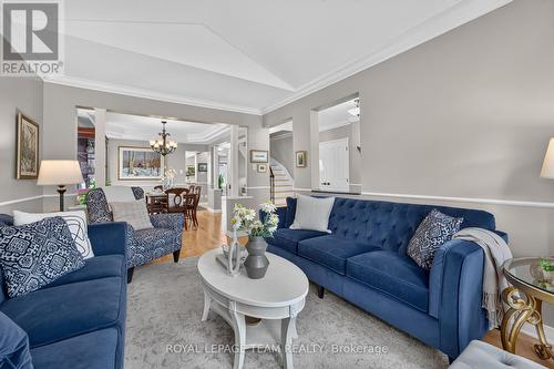 12 Forillon Crescent, Ottawa, ON - Indoor Photo Showing Living Room