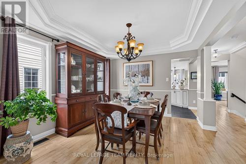 12 Forillon Crescent, Ottawa, ON - Indoor Photo Showing Dining Room