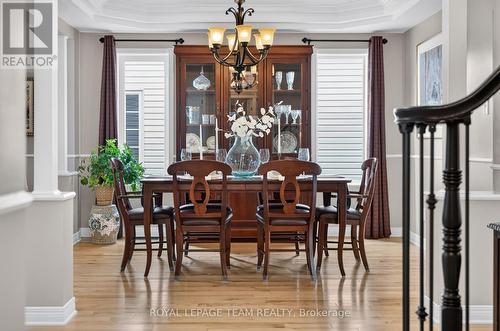 12 Forillon Crescent, Ottawa, ON - Indoor Photo Showing Dining Room