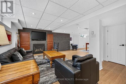 12 Forillon Crescent, Ottawa, ON - Indoor With Fireplace