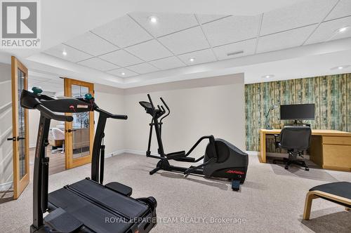 12 Forillon Crescent, Ottawa, ON - Indoor Photo Showing Gym Room