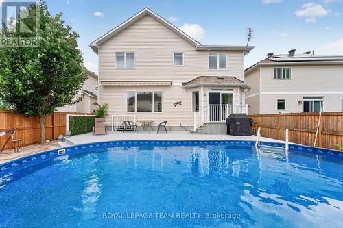 12 Forillon Crescent, Ottawa, ON - Outdoor With Above Ground Pool