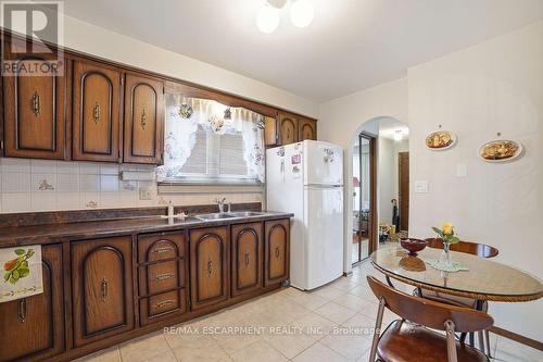 229 East 8Th Street, Hamilton, ON - Indoor Photo Showing Kitchen With Double Sink