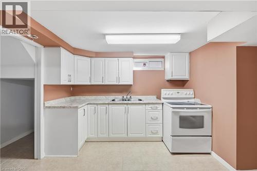 104 Nash Road S, Hamilton, ON - Indoor Photo Showing Kitchen With Double Sink