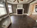 617 Bison Avenue, Weyburn, SK  - Indoor With Fireplace 