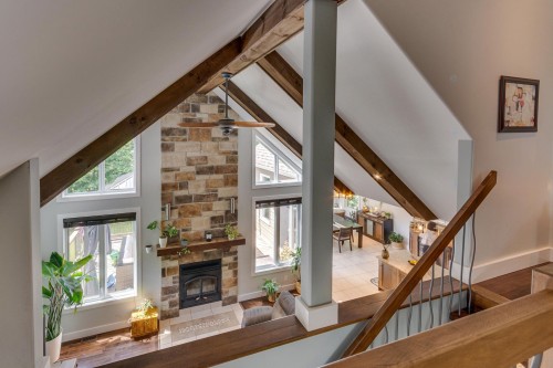 Mezzanine - 44 Imp. Des Conifères, Cantley, QC - Indoor Photo Showing Other Room With Fireplace