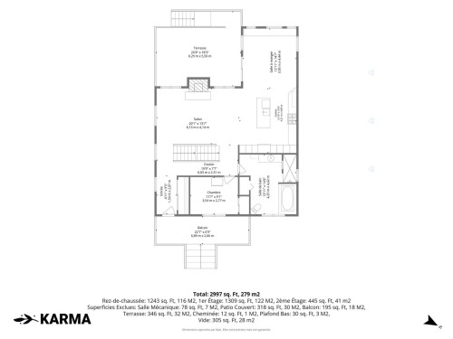 Plan (croquis) - 44 Imp. Des Conifères, Cantley, QC - Other