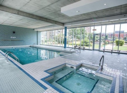 Pool - 1003-650 Rue Jean-D'Estrées, Montréal (Ville-Marie), QC - Indoor Photo Showing Other Room With In Ground Pool
