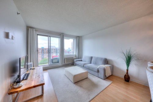 Living Room - 1003-650 Rue Jean-D'Estrées, Montréal (Ville-Marie), QC - Indoor Photo Showing Living Room