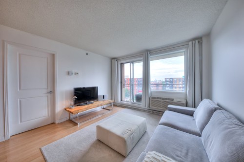 Living Room - 1003-650 Rue Jean-D'Estrées, Montréal (Ville-Marie), QC - Indoor Photo Showing Living Room