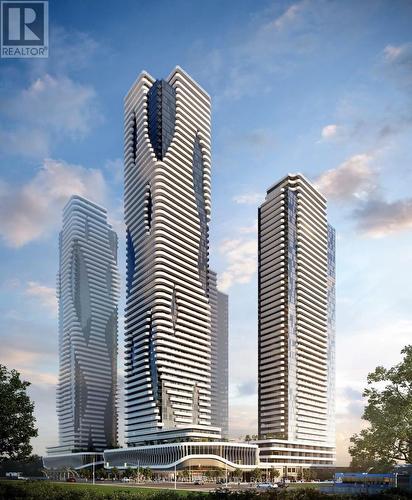 3501 - 8 Interchange Way, Vaughan, ON - Outdoor With Facade
