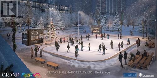 3501 - 8 Interchange Way, Vaughan, ON - Outdoor With View