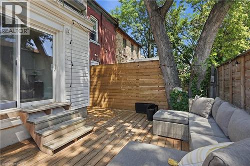 124 Park Street N, Hamilton, ON - Outdoor With Deck Patio Veranda With Exterior