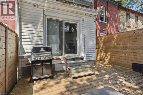 124 Park Street N, Hamilton, ON - Outdoor With Deck Patio Veranda With Exterior