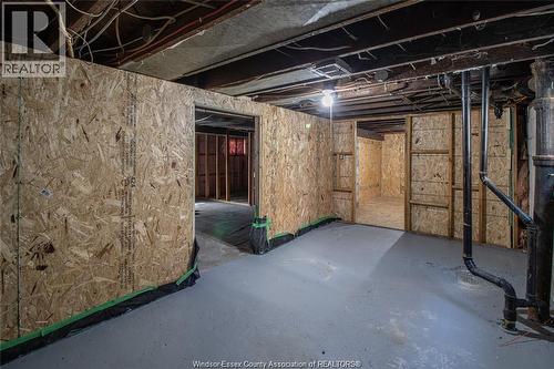 1580 Dufferin, Windsor, ON - Indoor Photo Showing Basement