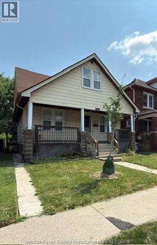 1580 Dufferin, Windsor, ON - Outdoor With Deck Patio Veranda With Facade
