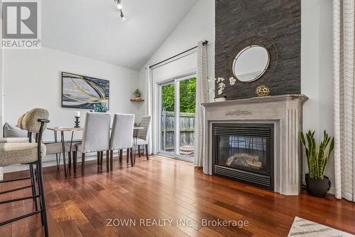 60 Marl Meadow Drive, Kitchener, ON - Indoor Photo Showing Living Room With Fireplace