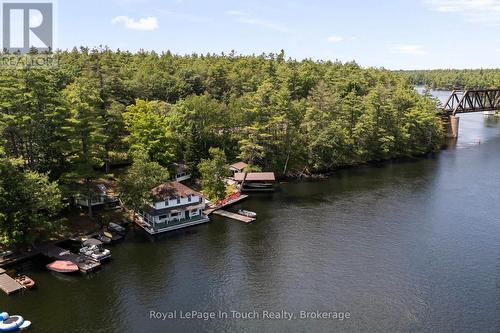 It Stood The Test of Time Here on The Severn River - 2865 Severn River, Severn, ON - Outdoor With Body Of Water With View