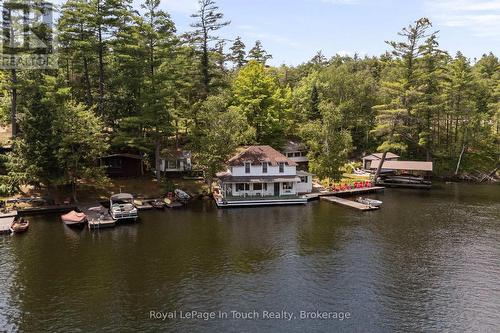 View from A Boat - 2865 Severn River, Severn, ON - Outdoor With Body Of Water